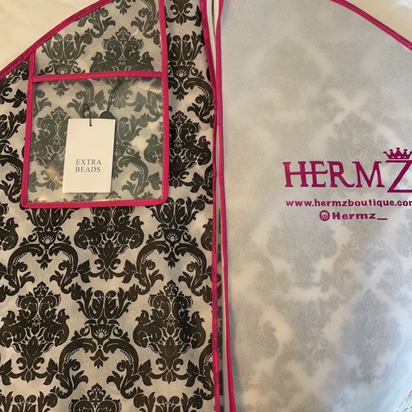 Beautiful Sherri Hill, Light blue, hoco, prom, semi-formal - Picture 7 of 8